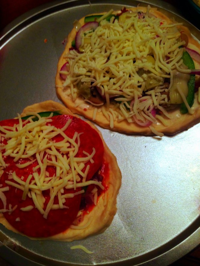 Constructed Pizzas